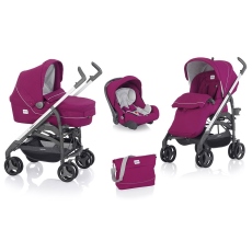 Passeggino Trio Inglesina Zippy System Pro collezione 2014 Magenta