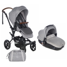 Passeggino Duo Jan Duo Crosswalk R Matrix Light 2 collezione 2021 Dim Grey