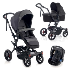 Passeggino Trio Jan Crosswalk Formula Koos Nano collezione 2015 S08 Cloud