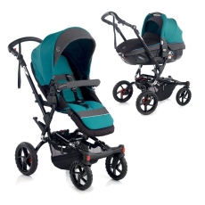 Passeggino Duo Jan Duo Crosswalk Formula Matrix Light 2 collezione 2015 S12 Moss