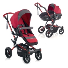 Passeggino Duo Jan Duo Crosswalk Formula Matrix Light 2 collezione 2015 S13 Scarlet