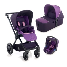 Passeggino Trio Jan Trio Muum Micro Koos i-Size collezione 2015 S14 Plum
