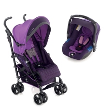 Passeggino Duo Jan Nanuq XL Formula Koos collezione 2015 S14 Plum