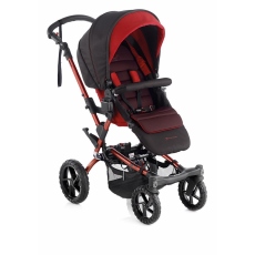 Passeggino Quattro Ruote Jan Crosswalk collezione 2017 Red