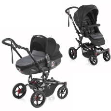 Passeggino Duo Jan Duo Crosswalk Formula Matrix Light 2 collezione 2016 Black