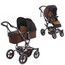 Passeggino Duo Jan Duo Crosswalk Formula Micro collezione 2016 Brown