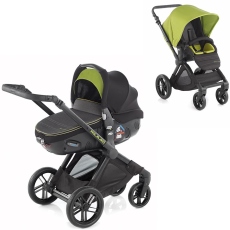 Passeggino Duo Jan Duo Muum Matrix Light 2 collezione 2016 Grass