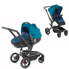 Passeggino Duo Jan Duo Rider Matrix Light 2 collezione 2016 Teal