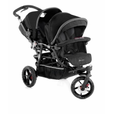 Passeggino Gemellare Jan Powertwin Pro collezione 2017 Black
