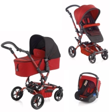 Passeggino Trio Jan Trio Epic Micro Koos iSize collezione 2016 Red