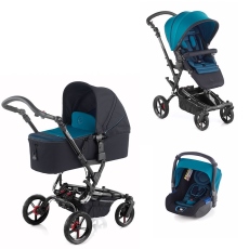 Passeggino Trio Jan Trio Epic Micro Koos iSize collezione 2016 Teal