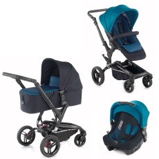 Passeggino Trio Jan Trio Rider Formula Strata Micro collezione 2016 Teal