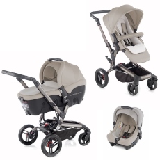 Passeggino Trio Jan Trio Rider Formula Strata Transporter 2 collezione 2016 Off White