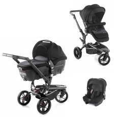 Passeggino Trio Jan Trio Trider Formula Strata Transporter 2 collezione 2016 Black