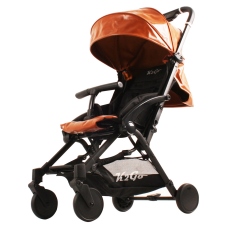 Passeggino Leggero Kees K2GO collezione 2016 Black Leater