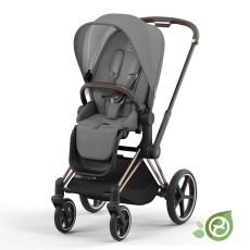 Passeggino Quattro Ruote Cybex Priam collezione 2023 Pearl Grey