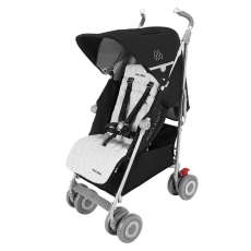 Passeggino Leggero Maclaren Techno XLR collezione 2016 Black Silver