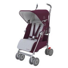Passeggino Leggero Maclaren Techno XLR collezione 2016 Plum Silver