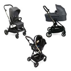 Passeggino Trio Chicco Trio One4Ever City Map Re_Lux collezione 2023 City Map