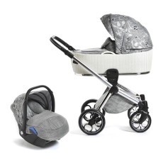 Passeggino Duo Momon Diplomatica collezione 2018 Sakura Grey