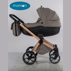 Passeggino Trio Momon Trio After 59 Wood collezione 2017 Peanut Butter