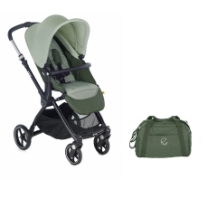 Passeggino Quattro Ruote Jan Kendo collezione 2021 Forest Green