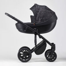 Passeggino Duo Anex m/type collezione 2023 Hide con telaio nero