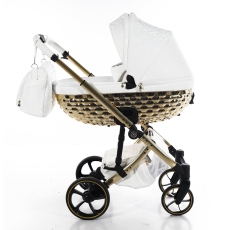 Passeggino Trio Antes Baby Trio Bubble collezione 2025 Panter Bianco Gold Edizione Limitata