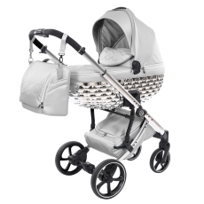 Passeggino Trio Antes Baby Trio Bubble collezione 2025 Silver Silver