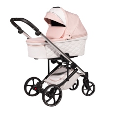 Passeggino Trio Antes Baby Trio Premium 2.0 collezione 2025 Wonder Pink Telaio Cromato