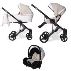 Passeggino Trio Antes Baby Trio Premium Artic Beige collezione 2023 Artic Beige
