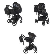 Passeggino Trio Antes Baby Trio Rock Leo collezione 2025 Beige Black