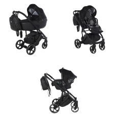 Passeggino Trio Antes Baby Trio Rock Leo collezione 2025 Black Black