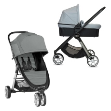 Passeggino Duo Baby Jogger Duo City Mini2 3 ruote collezione 2020 Slate