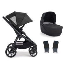 Passeggino Duo Baby Jogger Duo City Sights collezione 2022 Rich Black