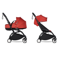 Passeggino Duo BABYZEN Duo YOYO2 con Bassinet collezione 2022 Red