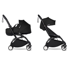 Passeggino Duo Stokke Duo YOYO2 con Bassinet collezione 2024 Black