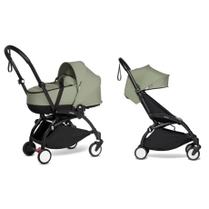 Passeggino Duo Stokke Duo YOYO2 con Bassinet collezione 2024 Olive
