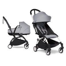 Passeggino Duo Stokke Duo YOYO2 con Bassinet collezione 2024 Stone
