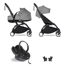 Passeggino Trio BABYZEN Trio YOYO2 con Bassinet collezione 2021 Grey
