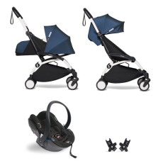 Passeggino Trio Stokke Trio YOYO2 collezione 2024 Blu Air France