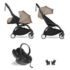 Passeggino Trio Stokke Trio YOYO2 collezione 2024 Taupe