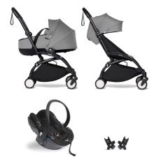 Passeggino Trio BABYZEN Trio YOYO2 con Bassinet collezione 2022 Grey