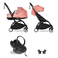 Passeggino Trio Stokke Trio YOYO2 con Bassinet collezione 2024 Ginger