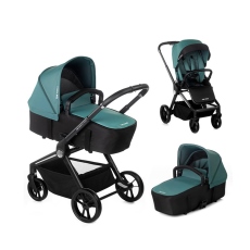 Passeggino Duo Be Cool Duo Stratos collezione 2025 Be Teal