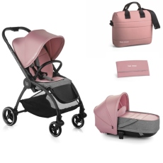 Passeggino Duo Be Cool Outback Crib collezione 2021 Be Pink