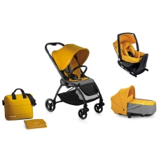 Passeggino Trio Be Cool Outback 3 Crib One Base collezione 2020 BeGold