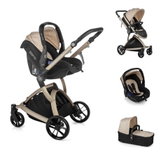 Passeggino Trio Be Cool Pleat 3 Top Plus collezione 2019 BeBambi