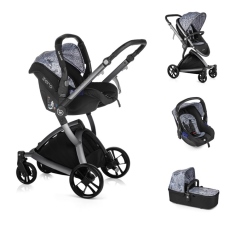 Passeggino Trio Be Cool Pleat 3 Top Plus collezione 2019 BeWood