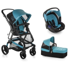 Passeggino Trio Be Cool Quantum 3 Top Plus Zero collezione 2020 BeMermaid
